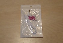 Наушники в тех-паке Розовый